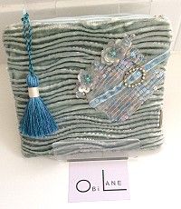 Small Aqua Bag